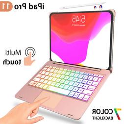 【Touchpad】iPad Pro 11" 2020/2018 Keyboard Case Folio Sta